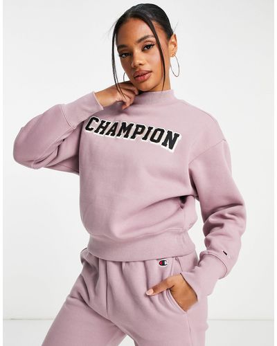 Champion – kurzes sweatshirt - Pink
