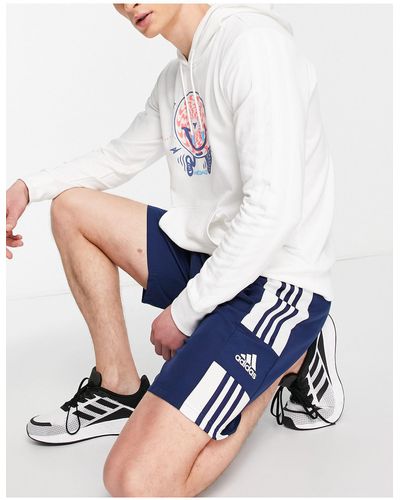 adidas Originals Adidas football - squadra team - short - Blanc