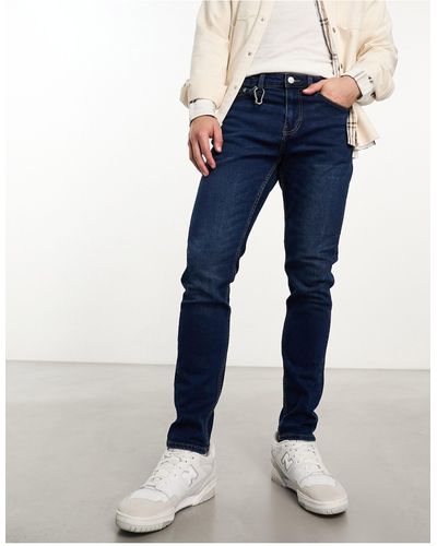 Only & Sons Rope - jeans slim affusolati lavaggio medio - Blu
