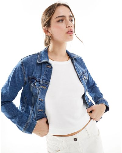New Look Veste en jean - moyen - Bleu