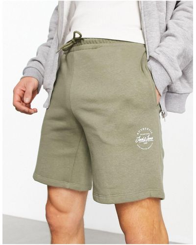 Jack & Jones Pantalones cortos color oliva - Verde