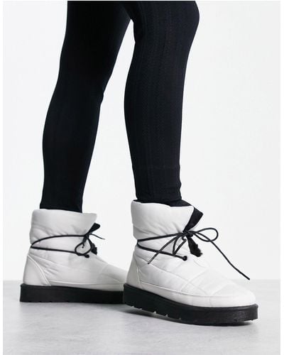 South Beach Padded Snow Boots - Black