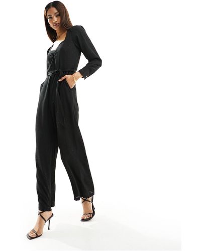 ONLY – jumpsuit - Schwarz