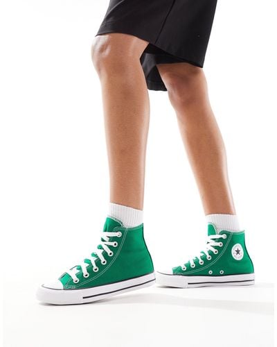 Converse Chuck taylor all star hi - sneakers alte verdi - Verde
