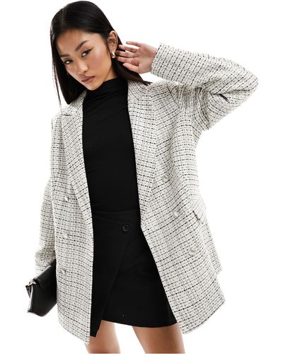 French Connection Tailored Boucle Blazer - Black