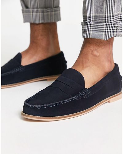 Office Melvin Penny Loafers - Blue