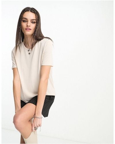 Object T-shirt - taupe coquillage - Blanc