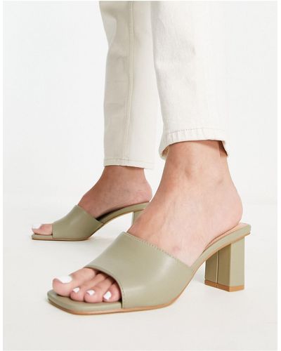 Forever New Mules - Blanco