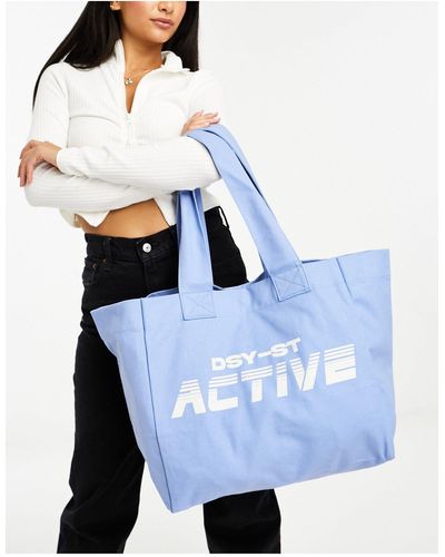 Daisy Street Active – landscape – shopper-einkaufstasche - Blau
