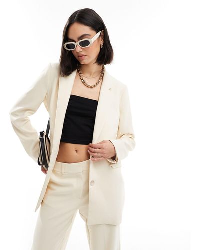 SELECTED Femme Co-ord Relaxed Fit Blazer - White