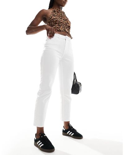 ONLY Emily High Waist Straight Jean - White