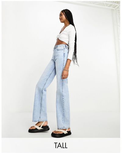 River Island Smalle Mom Jeans - Wit