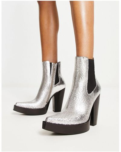 Jeffrey Campbell Subculture Western Boots - White