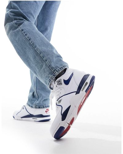 Nike X Stussy Air Flight 89 Low Sneaker in White for Men Lyst
