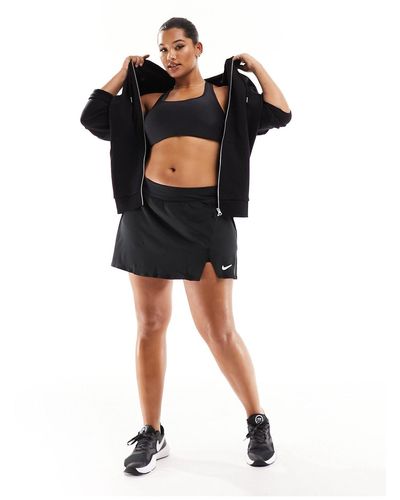 Nike Nike Tennis Dri-fit Plus Victory Skirt - Black