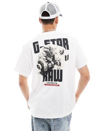 G-Star RAW Oversized T-shirt - White