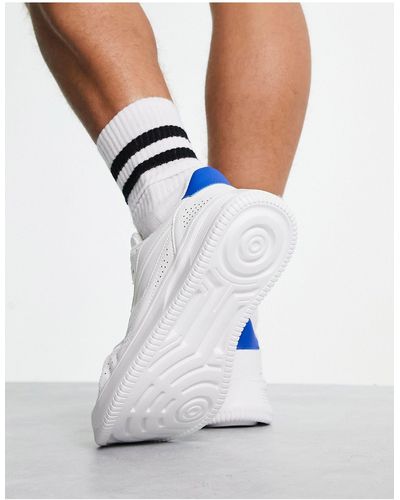 ASOS Faux Leather Sneakers - White