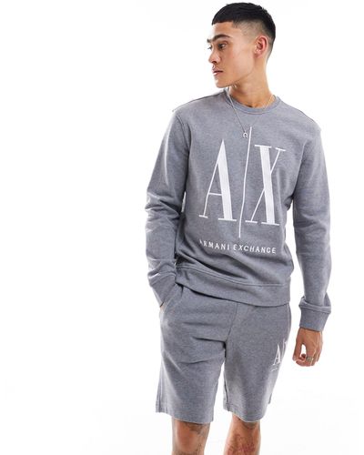 Armani Exchange – sweatshirt - Grau