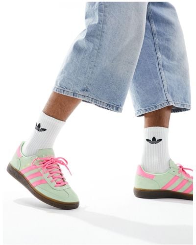 adidas Originals Handball spezial - sneakers verdi e rosa - Blu