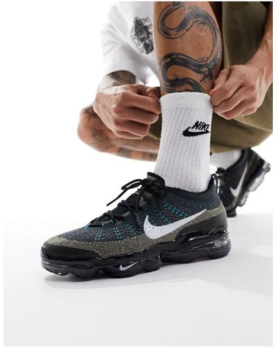 Nike Air Vapormax 2023 Flyknit Sneakers - Gray