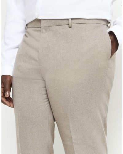 River Island River island big & tall - pantalon - Neutre