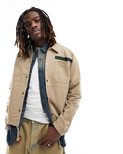 Only & Sons Overshirt Jacket - Natural