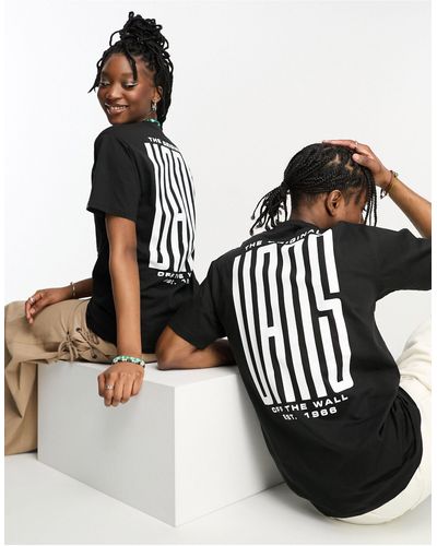 Vans – center drop – unisex-t-shirt - Schwarz