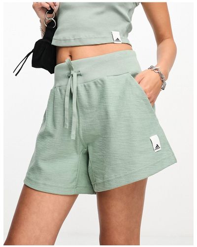 adidas Originals Adidas Lounge Long Shorts - Green