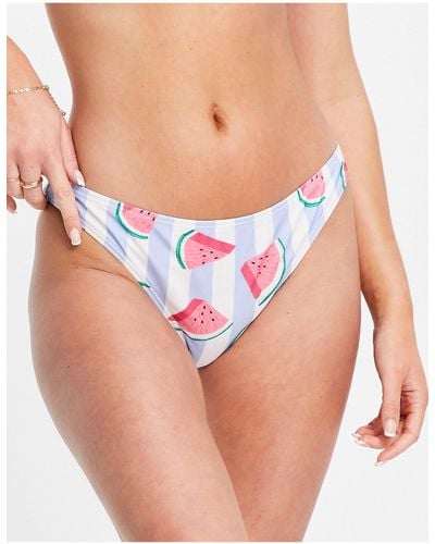 Chelsea Peers Watermelon Bikini Bottoms - Multicolor