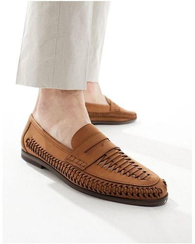 Schuh – reem – loafer aus webstoff - Weiß