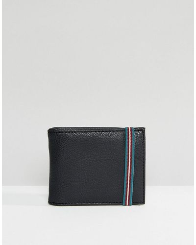 New Look Wallet With Elastic Strap In Black