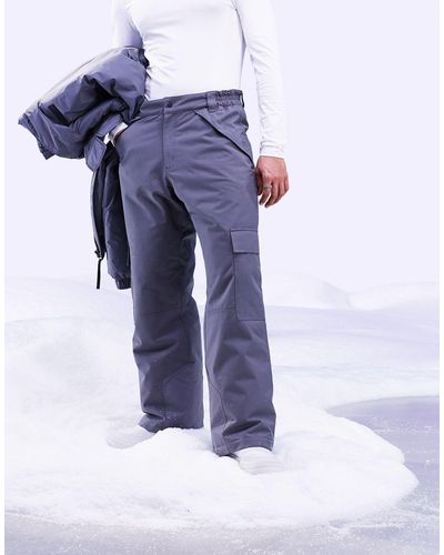 ASOS 4505 Pantaloni cargo da sci comodi - Blu