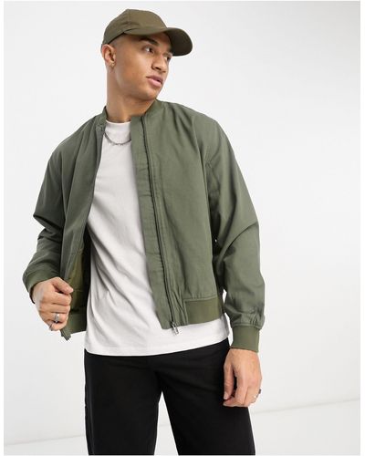 New Look Giacca bomber - Verde