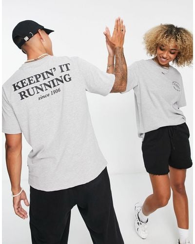 New Balance Unisex Runners Club T-shirt - White