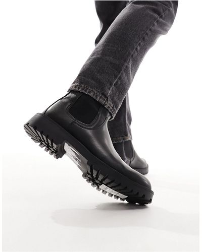 New Look Chunky Chelsea Boot - Black