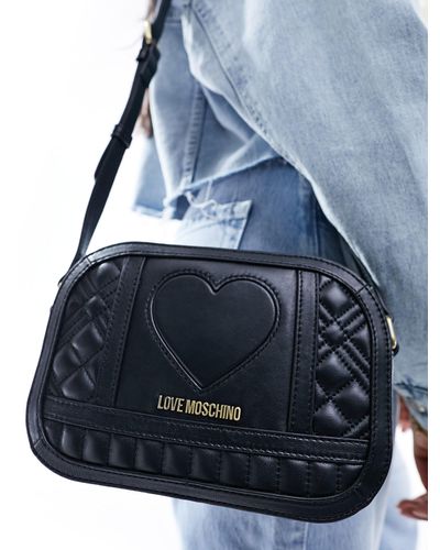 Love Moschino Cross Body Bag - Blue