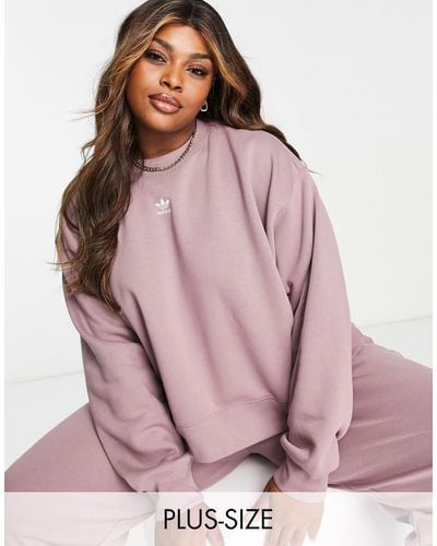 adidas Originals Plus Essentials - Sweatshirt - Roze
