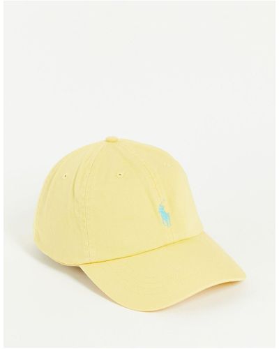 Polo Ralph Lauren Gorra amarilla con logo - Amarillo