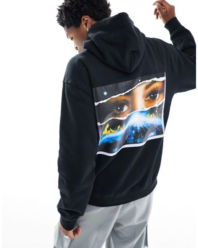 Huf striped hoodie sale