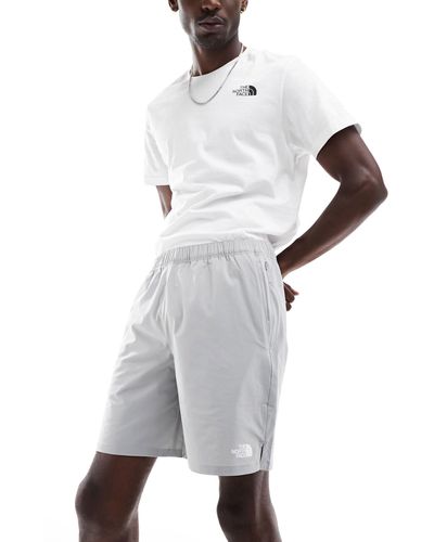 The North Face Logo Shorts - White