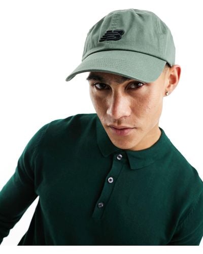 New Balance Cap With Embroidered Logo - Green
