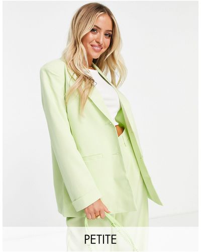 Pieces Blazer - Groen