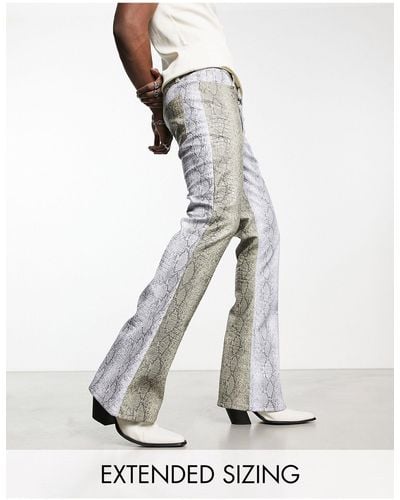 ASOS Flare Jeans - White