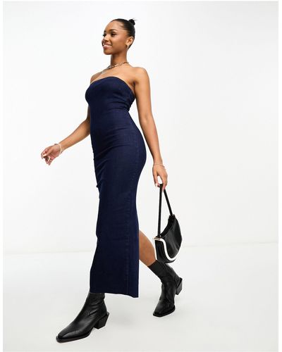 Miss selfridge navy dress cheap