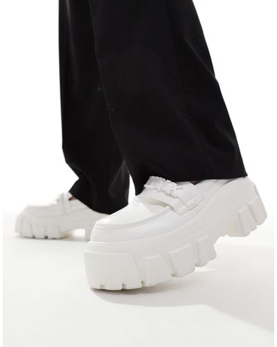 ASOS Chunky Loafers - White