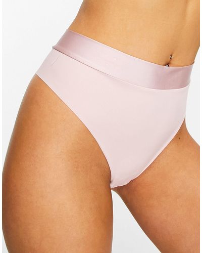 Lindex Invisible High Waist Thong - Multicolor