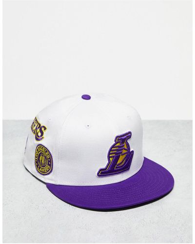 KTZ 9fifty La Lakers All Over Patch Cap - Pink
