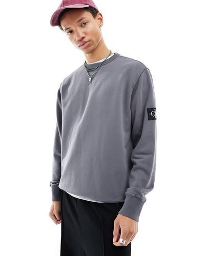 Calvin Klein – sweatshirt - Grau