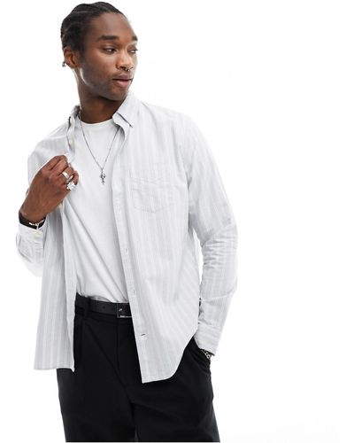 AllSaints Hitcher - chemise à manches longues - clair - Blanc