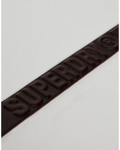 Superdry – vintage – gürtel - Braun